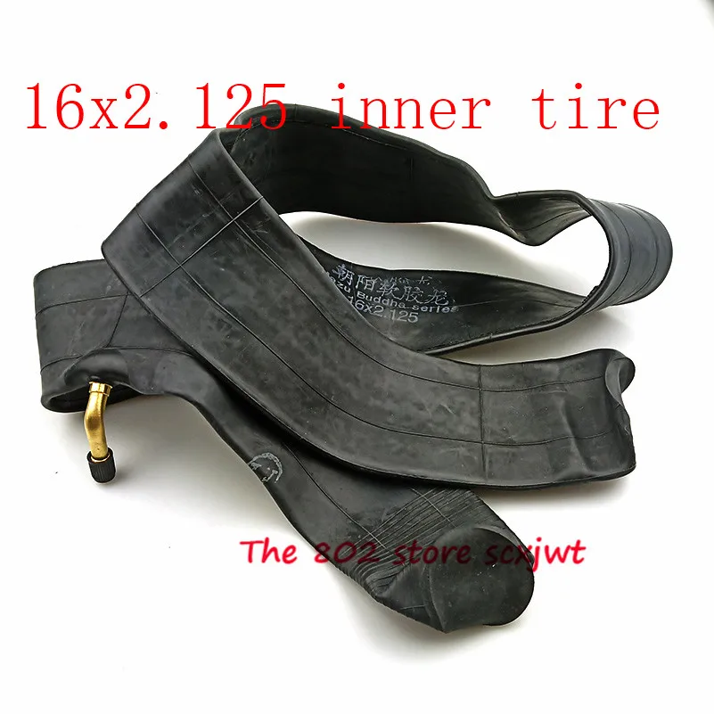 Размер 16 дюймов внутренняя трубка для электрического мотоцикла 16x2 125 16*2 шин