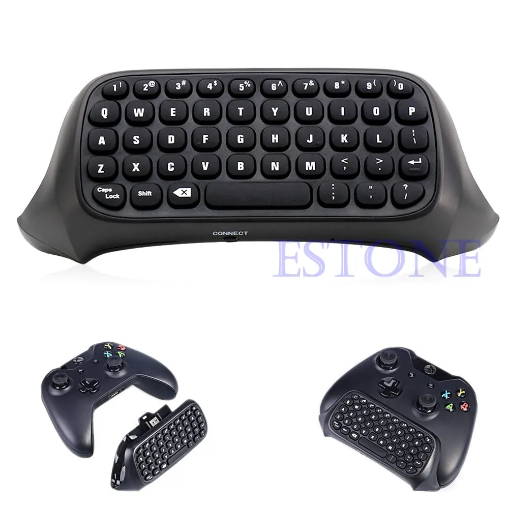

C5AB Portable USB 2.4G Wireless Chatpad Message Keyboard Controller Black
