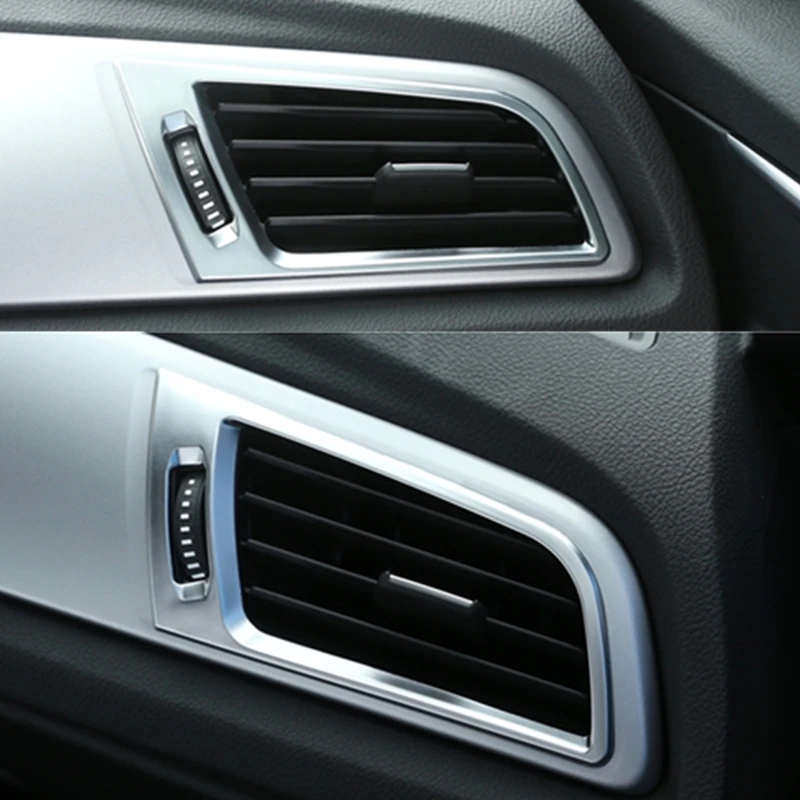 

Auto Air Conditioning Left And Right Air Outlet Decorative Frame Car Interior Cover For 1 Series 118i 120i 125i f52 2017