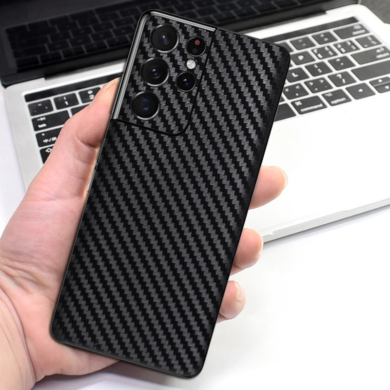 Для Samsung Galaxy S21 S22 Plus Note20 Ultra 5G Новая задняя крышка наклейка 3D Защитная пленка из