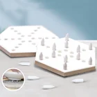 Керамическая огнеупорная подставка для ногтей инструменты для обжига при высокой температуре материал для керамики инструменты для обжига глины небольшие предметы