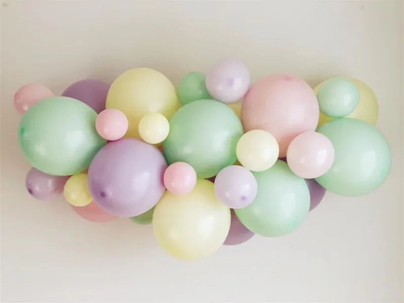 1 комплект DIY конфетные цвета романтичные воздушные шары макарун латексные Микс 3