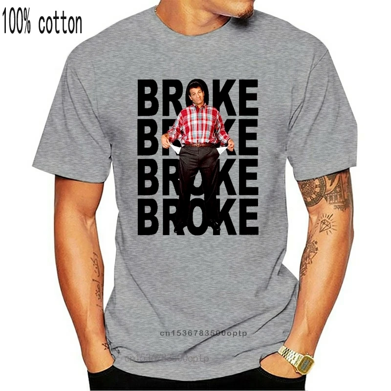 

Новинка, женская с детьми, телешоу Эл Банди сломался, футболка для взрослых, полноразмерная футболка