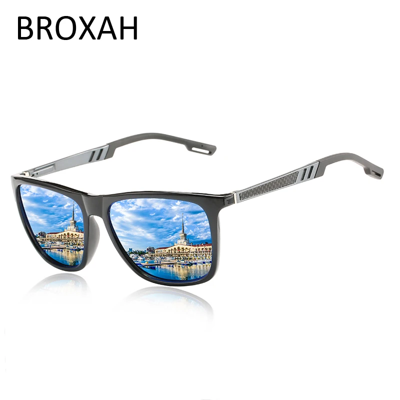 Солнцезащитные очки Мужские поляризационные алюминиево магниевые