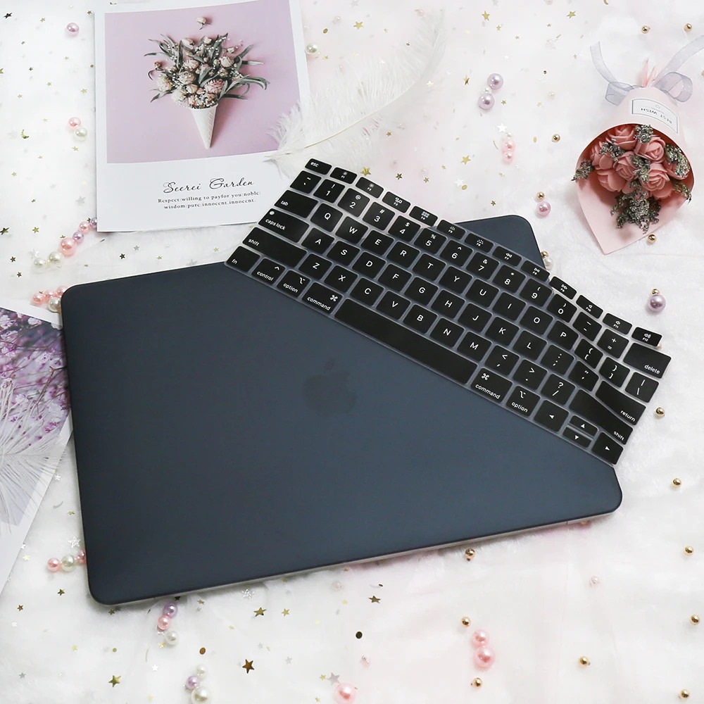 

Laptop case For MacBook Touch ID 2020 M1 Air 13 A1932 A2179 For MacBook Pro 13 2338 case Air Pro Retina 11 12 13 13.3 15 case
