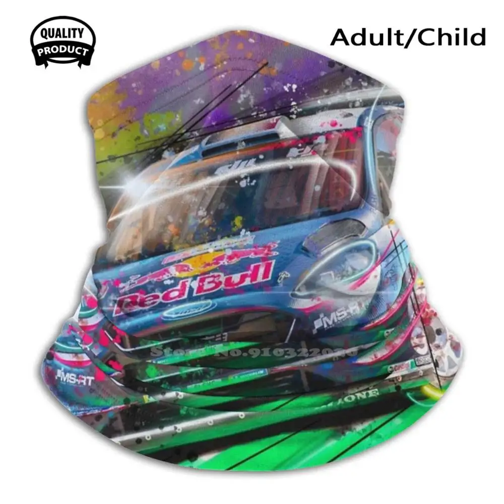 

Wrc Fiesta Graffiti Artwork Windproof Sport Soft Warm Mouth Mask Wrc World Rally Rallye Monte Carlo Fiesta Wrc Rally Art