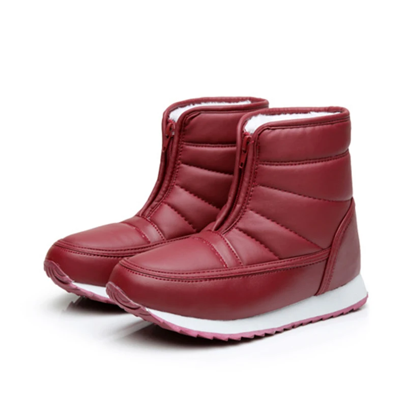 

Women Boots Winter Women Shoes Black Boots Waterproof Women's Ankle Boots Warm Fur Ladies Shoes Fashion Botas Mujer Female Shoes