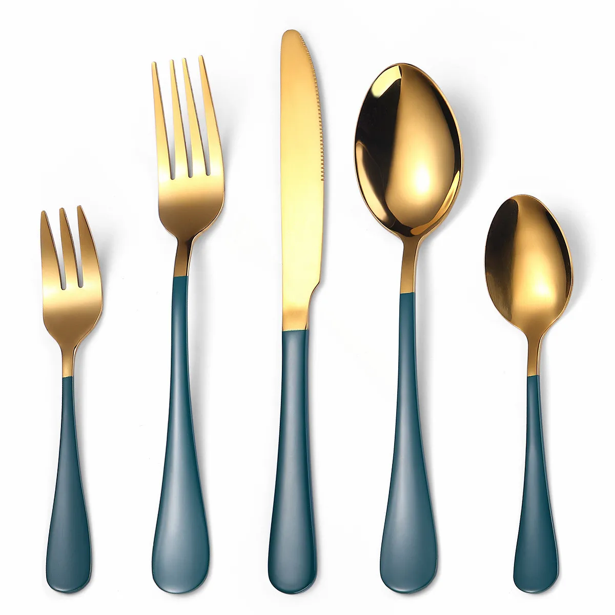 Полный набор посуды столовые приборы из нержавеющей стали столовых приборов в