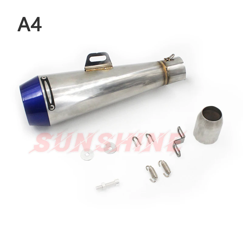 Универсальный глушитель для выхлопных газов мотоцикла Модифицированная труба