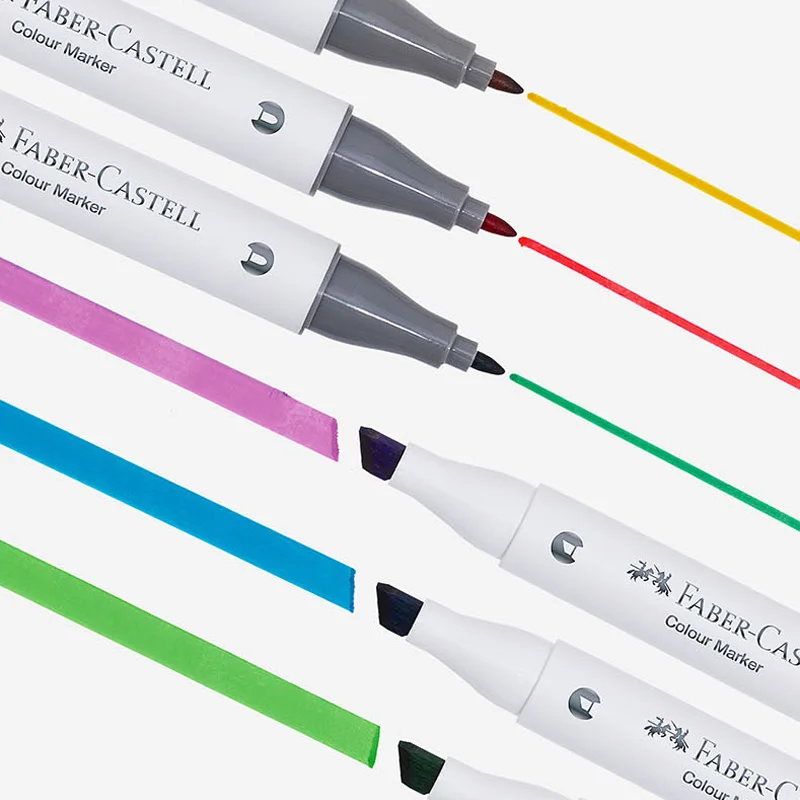 Faber Castel Premier на спиртовой основе двойной наконечник для рисования 30/60/80 Цвета