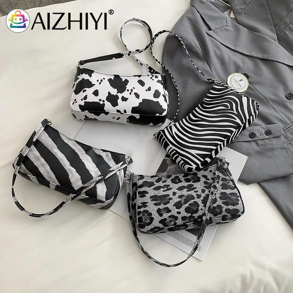 

Женская сумка из искусственной кожи, с принтом в виде животных