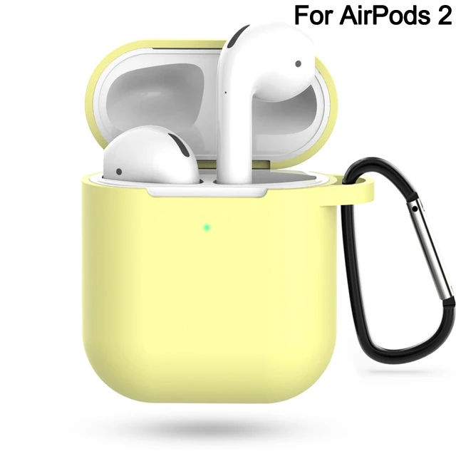 2 Yellow 7 шт./компл. идеальный чехол для airpods 2 для airpods pro 3 Earpods чехол для IPad air стручки pro funda для airpod Чехол чехол Аксессуары - Цвет: 2 Yellow