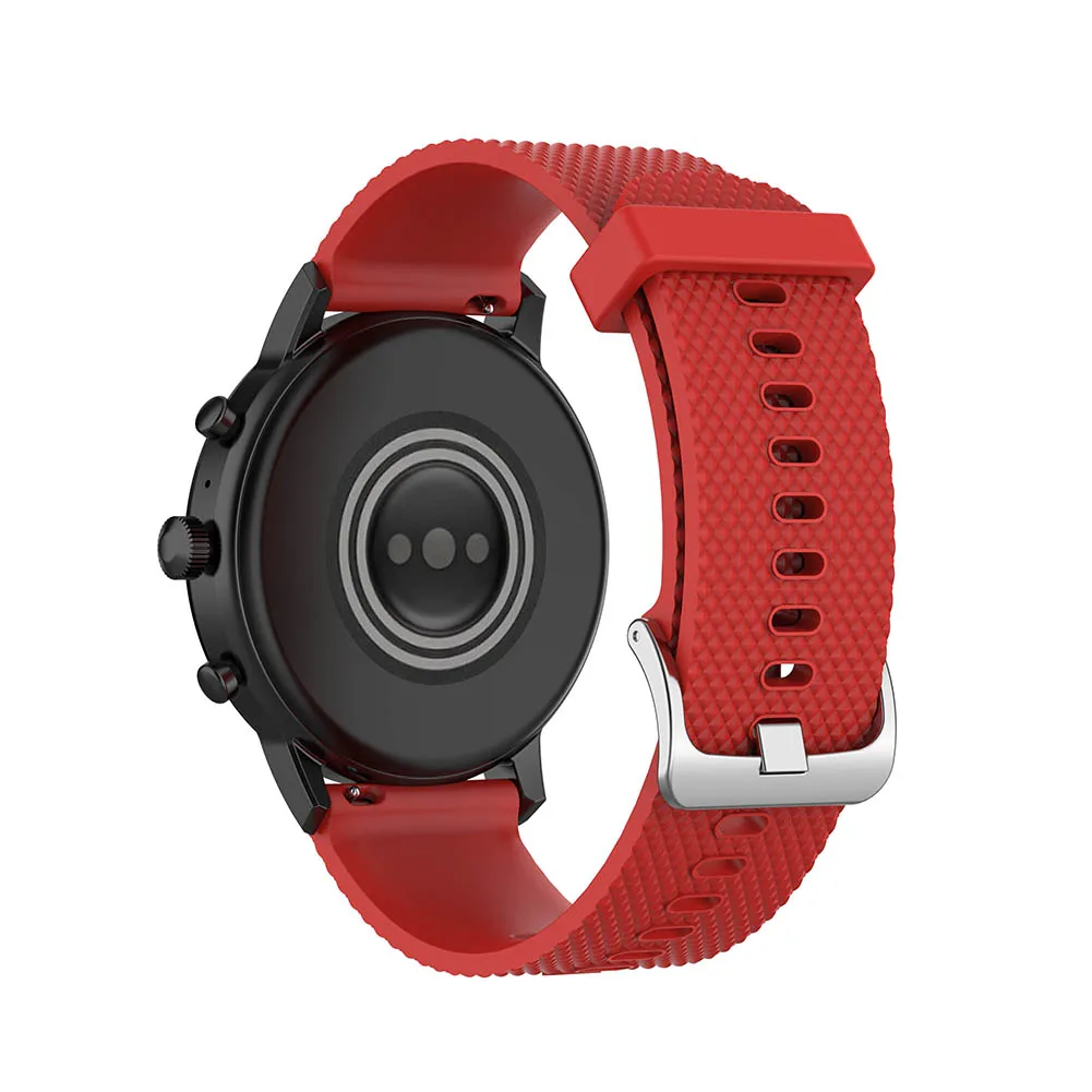 

Flexible Silicone Wrist Strap For Fossil Gen 5 Carlyle HR / Julianna Smart watch Comfortable Watch Band Wristband 22mm