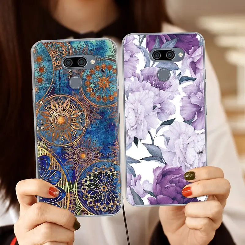 Для LG K50 чехол K 50 Мягкий Силиконовый ТПУ задняя крышка Футляр для телефона