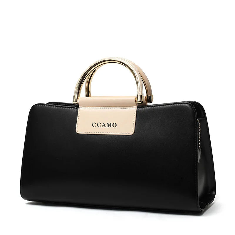 

Genuine Leather Handbags 2021 Ladies Portable Solid Color Single Shoulder Messenger Large Capacity Fashion Bag Purses Gg