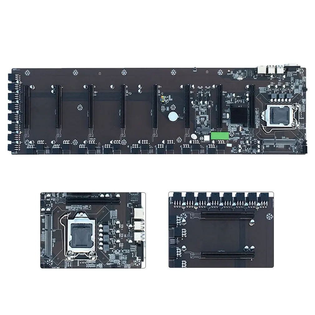 

Durable B75 In-line 8-card BTC Multi-graphics 8-card For Motherboard Large-spacing Mining For Motherboard