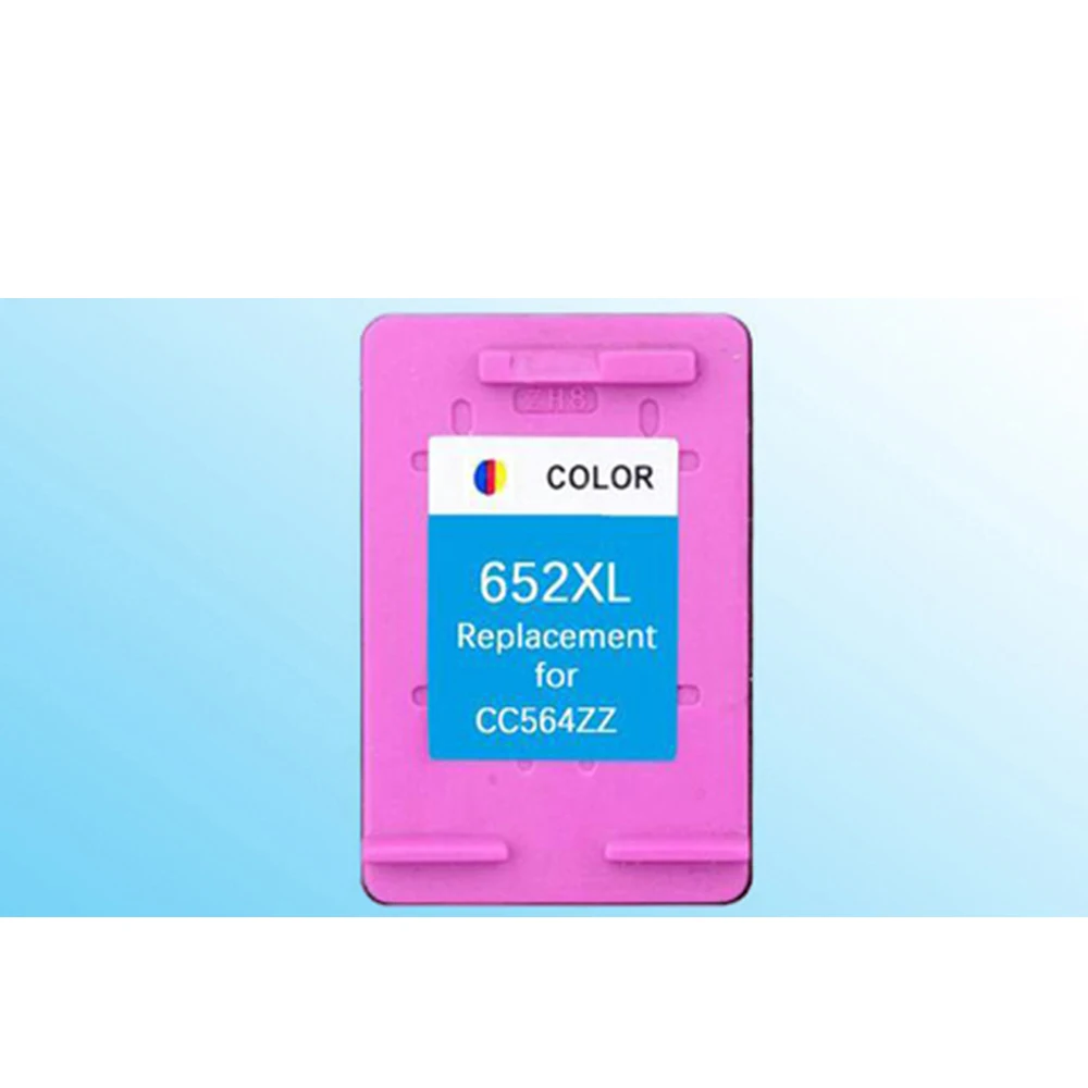 Цветной картридж с чернилами совместимый hp652 652xl Deskjet 1115 1118 2135 2136 2138 3635 3636 3835 4535 4536
