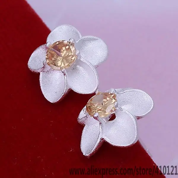 Женские серьги с желтым камнем | Украшения и аксессуары