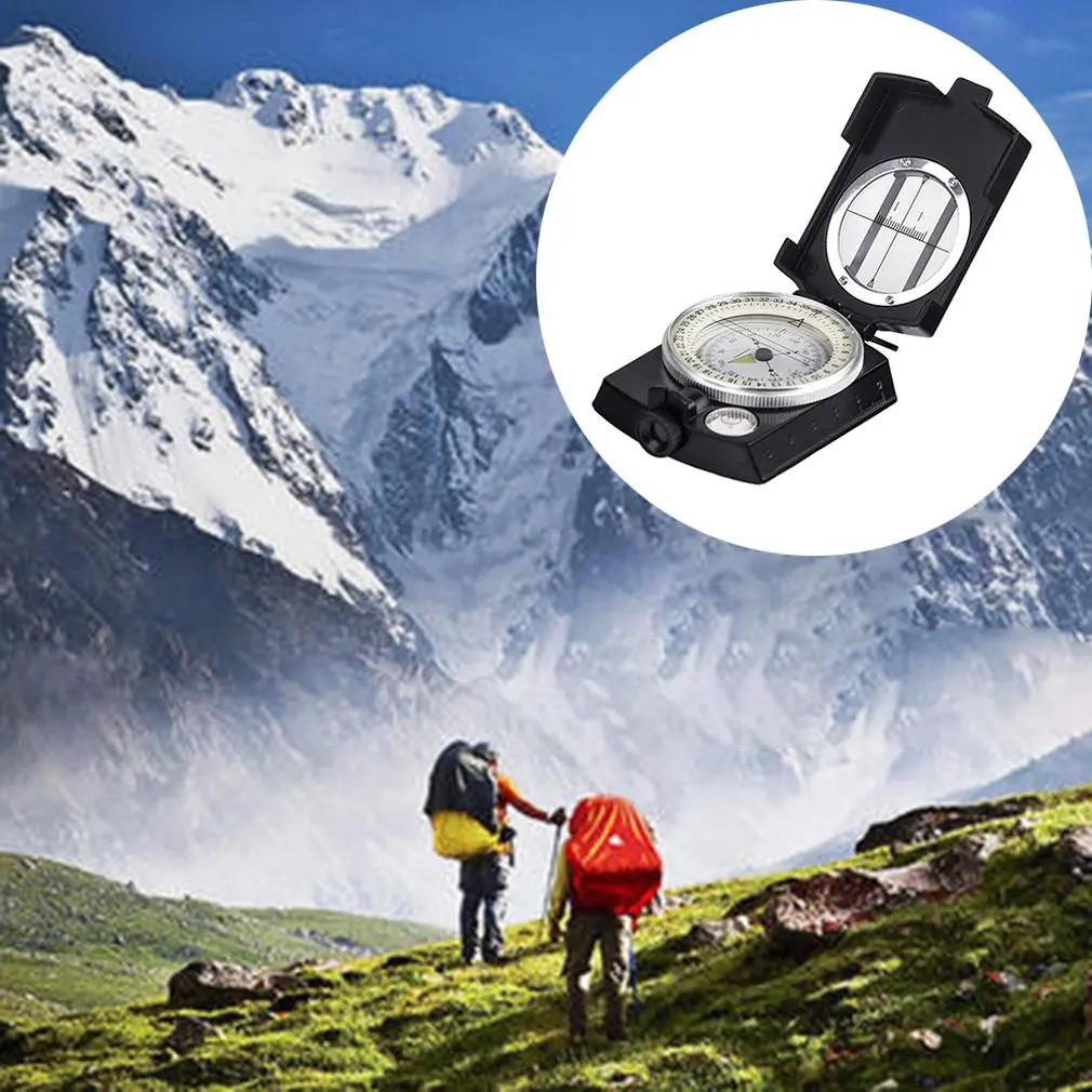 

Luminous Compass Mulitifunctional Outdoor Survival Accurate Compass Camping Geological Navigation Equipment