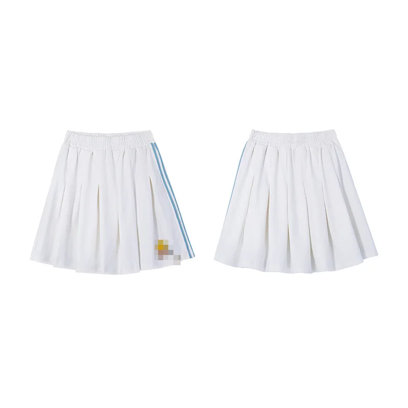 

Skirts Womens 2021bd 2021 Summer New Elastic Waist Sports Style Student A- line Skirt 3826stb108