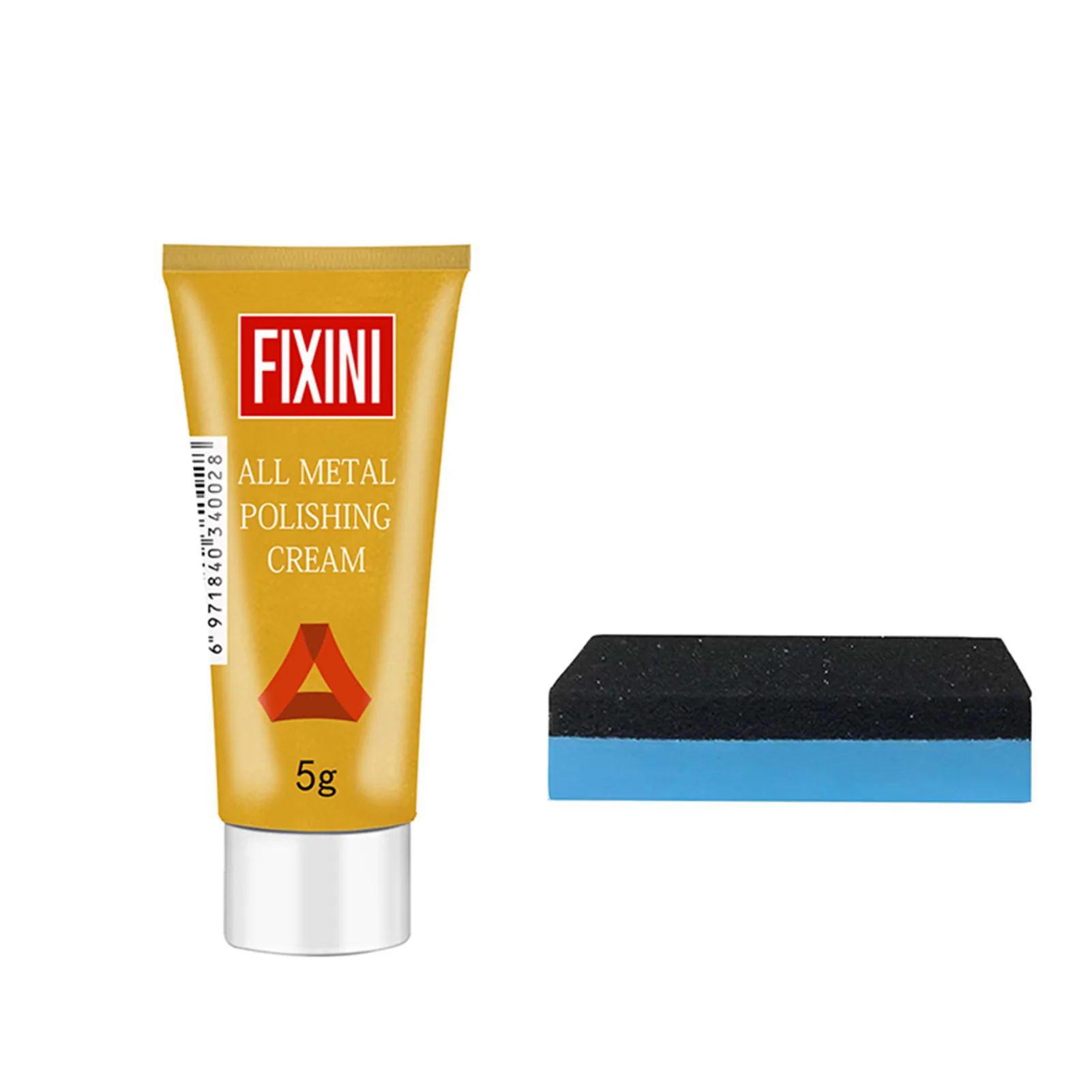 

FIXINI All Metal Polish Cream 5g Rust Remover Plant Essence Extract Super Safe Cream Cleaning Tool For Home kitchen Cleaning