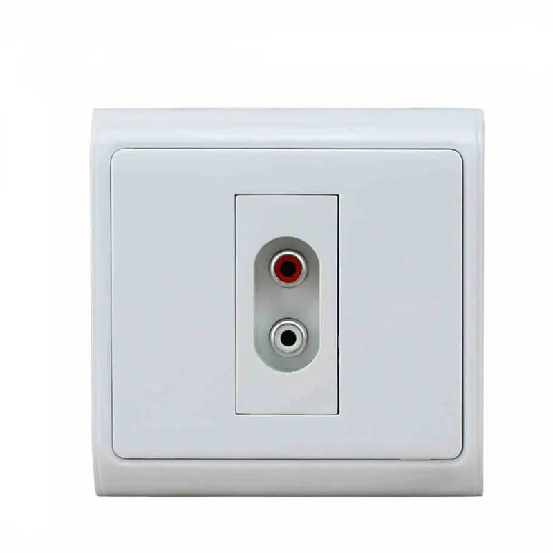 N86 902 + 610HK RCA разъем бесплатно припой стяжка аудио Джек усилитель настенная