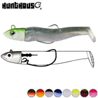 Hunthouse черный minnow 70 мм7g 85 мм12g 100 мм25g easy shiner от Рыболовная Приманка Мягкая приманка джиг-приманки бас Щука рыбалка leurre souple
