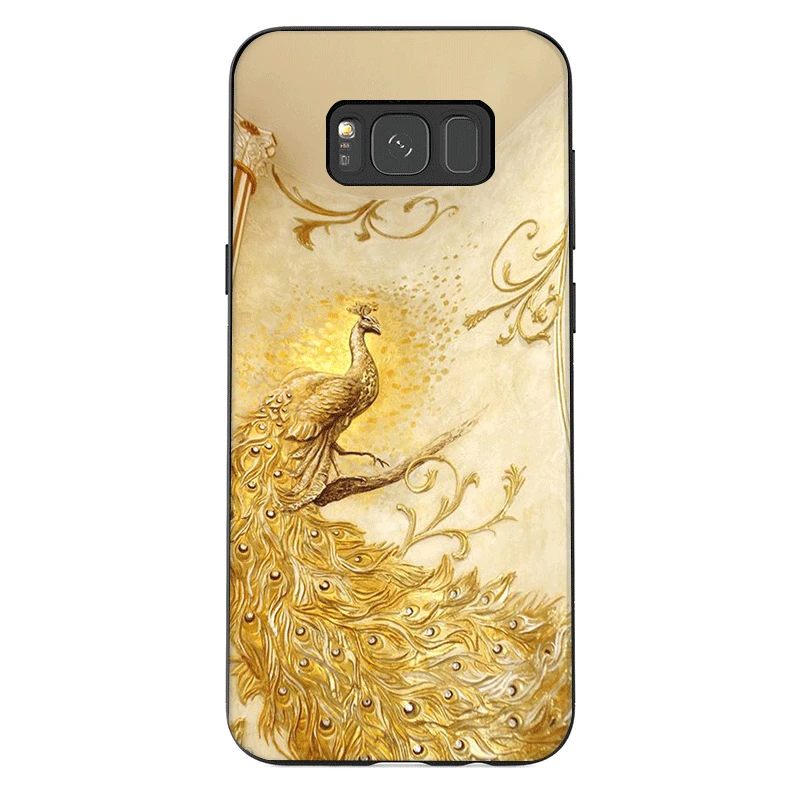 Силиконовый Мобильный чехол для телефона samsung S6 S7 край S8 S9 S10 Plus Note 8 9 M10 M20 M30 M40