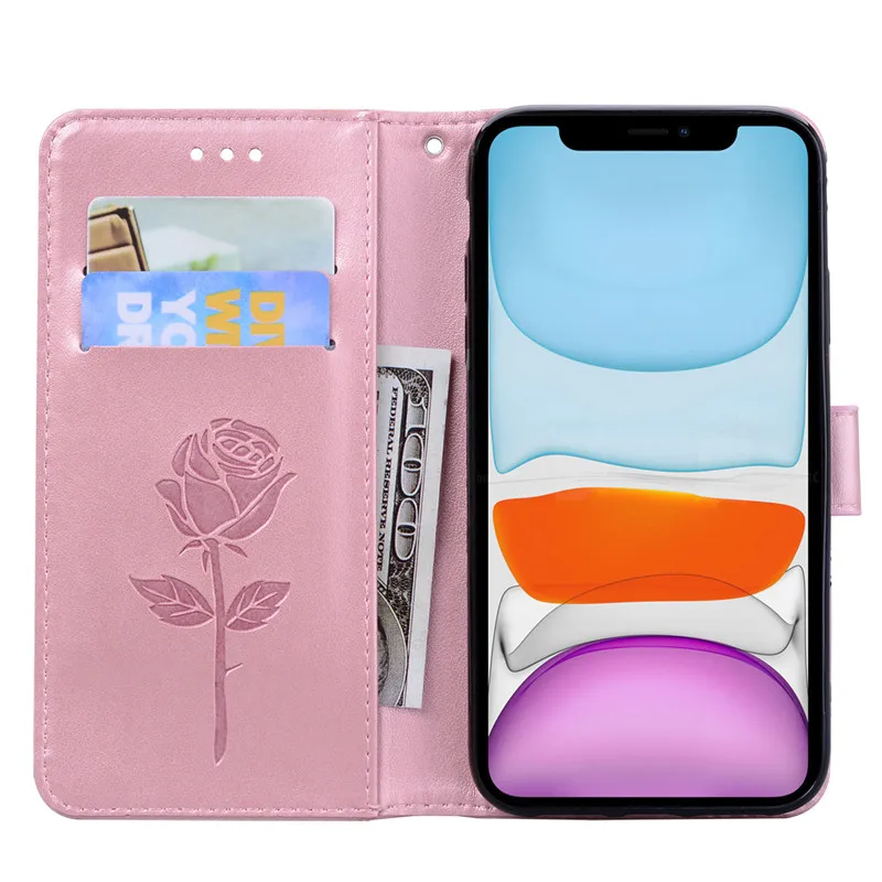 Чехол-книжка для Samsung Galaxy S9 S10 S20 S21 S30 Plus Ultra S7 S6 Edge J4 J3 J5 J7 A5 2016 2017 A12 A32 A42 кожаный |