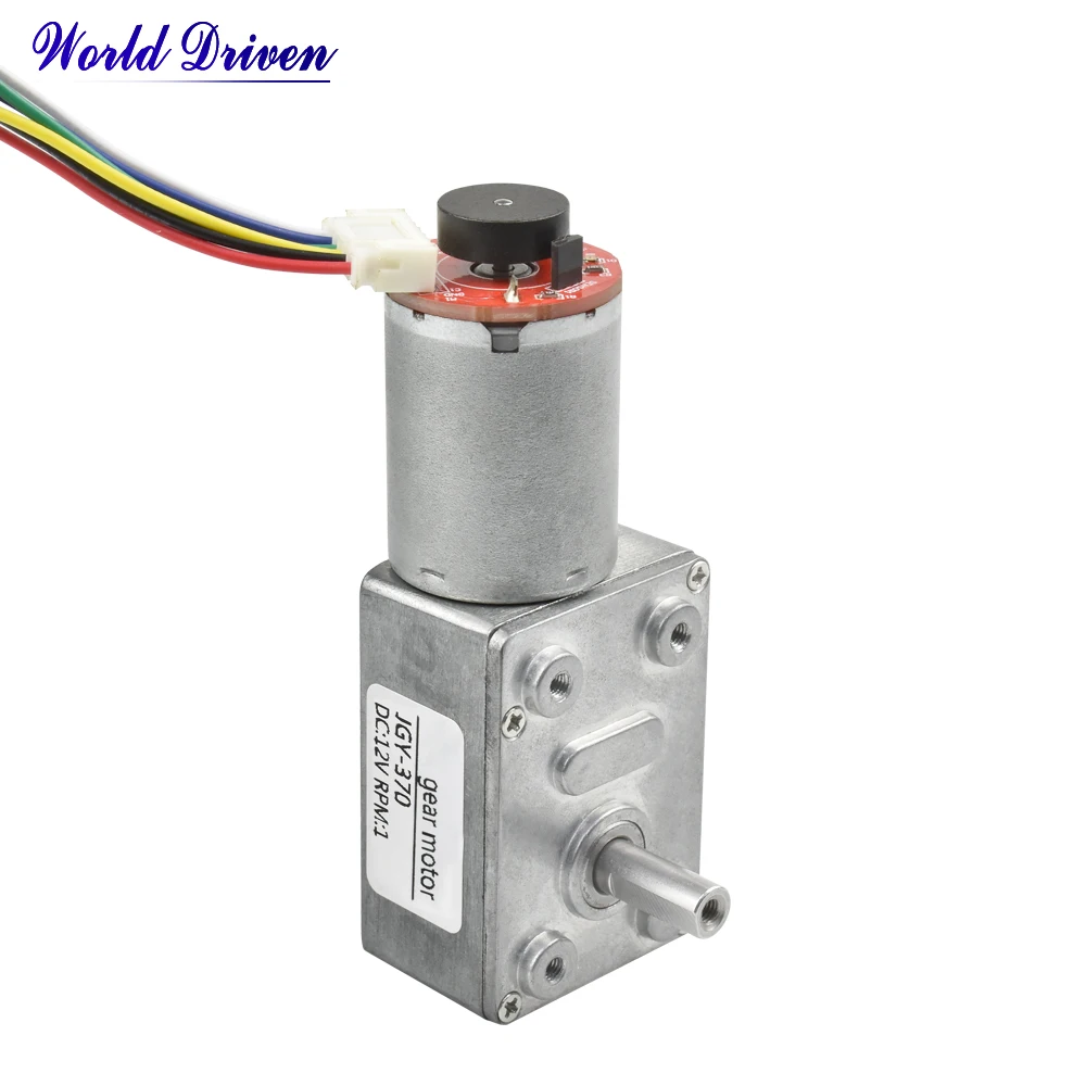 JGY370 кодировщик постоянного тока 12 В таблица управления скоростью об/мин