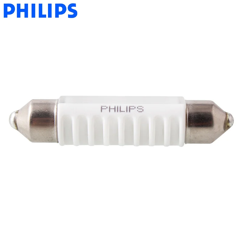 Philips светодиодный Fest Festoon 43 мм Ultinon 6000K холодный синий белый светильник яркий