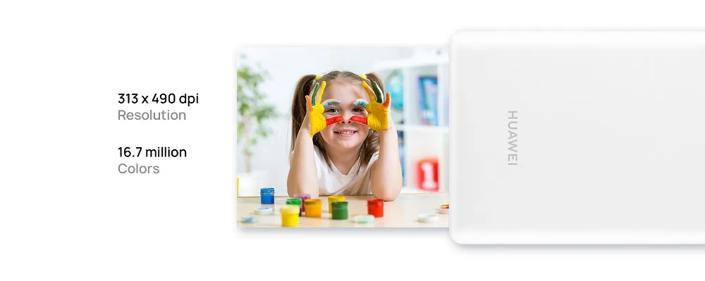 Original Huawei Honor Pocket Photo Printer Zink Portable Photo Printer AR Printer 300dpi Bluetooth 4.1 Support DIY Share 500mAh