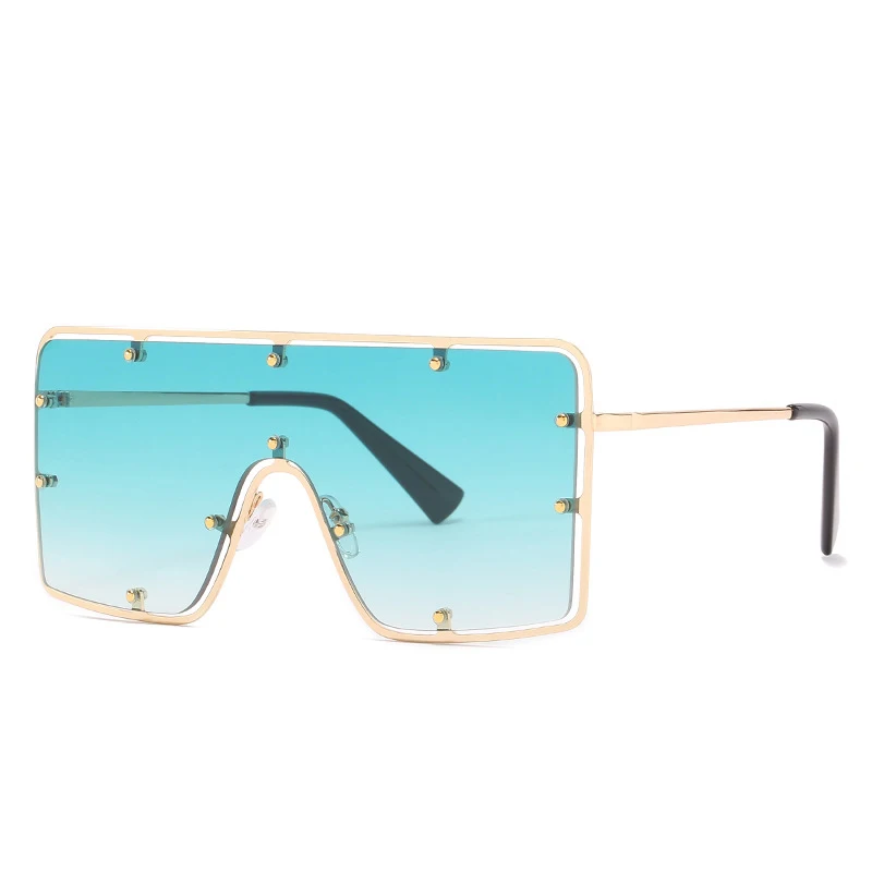 

Солнцезащитные очки MIMY мужские и женские, винтажные солнечные аксессуары в квадратной оправе, в металлической оправе, роскошные брендовые ...