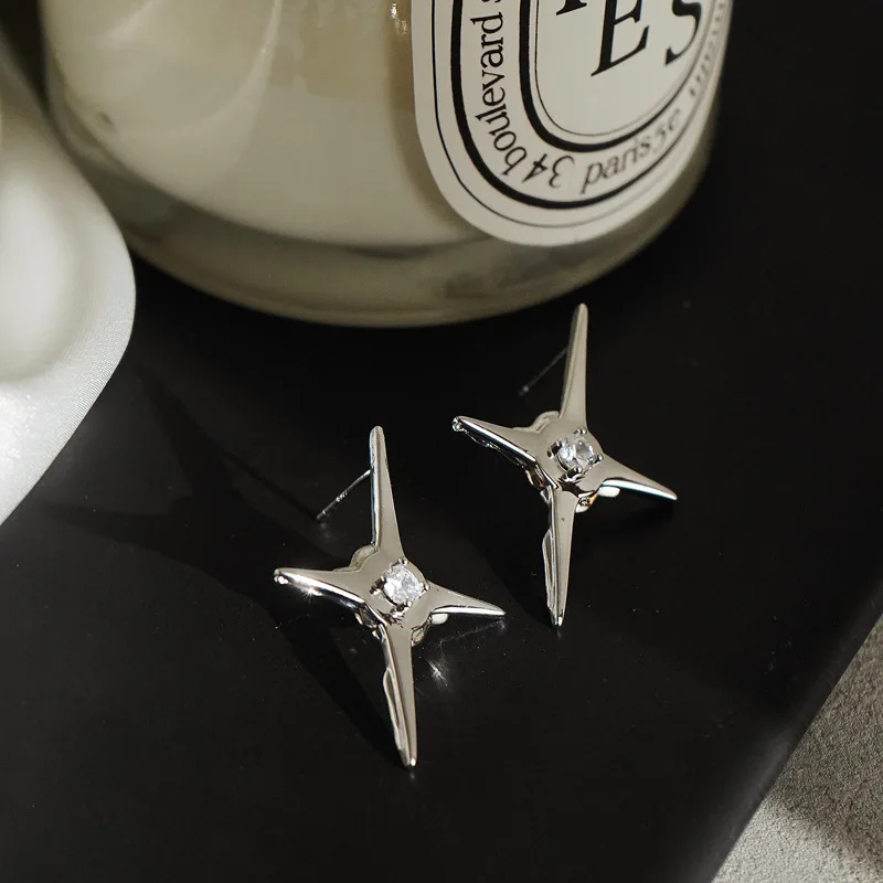 

Jewelry for Women 2021 JWind Women's Earrings Personality With Diamond Exaggerated Texture Earrings Jewelry for Women Gift