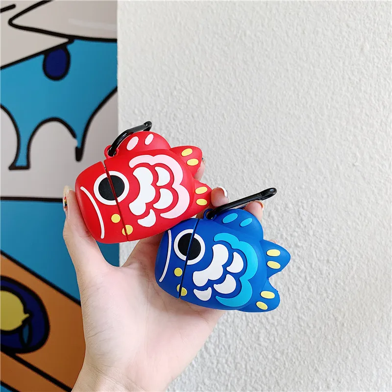 2019 Новое поступление koi необычный Карп синий красный цвет bluetooth беспроводные