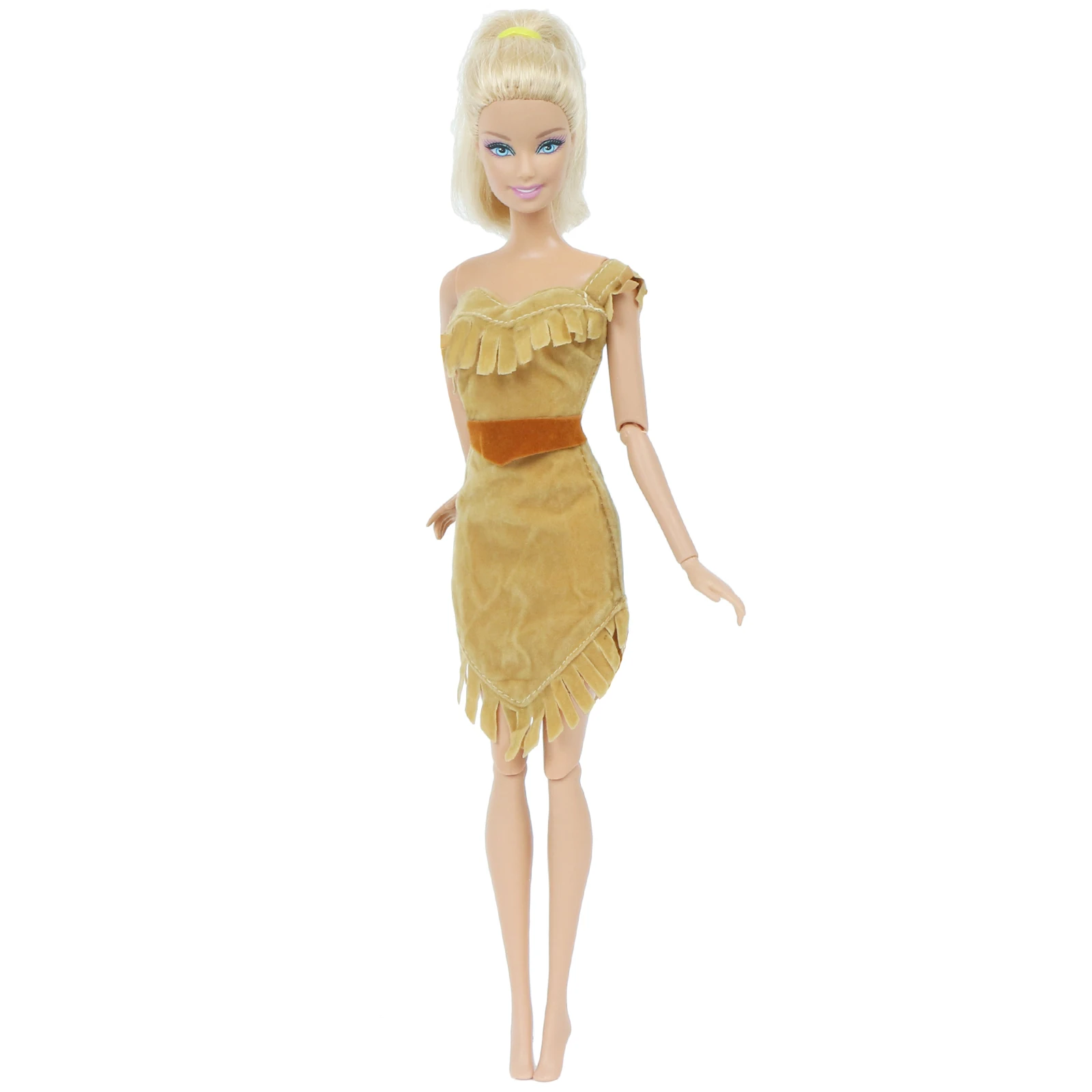 Платье для косплея Pocahontas мини платье на одно плечо с героями мультфильмов