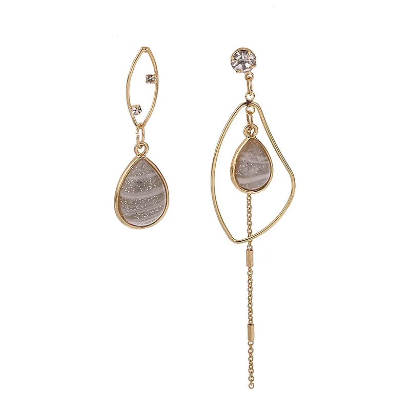 Южнокорейские Инс холодного ветра асимметричные геометрической формы Длинные