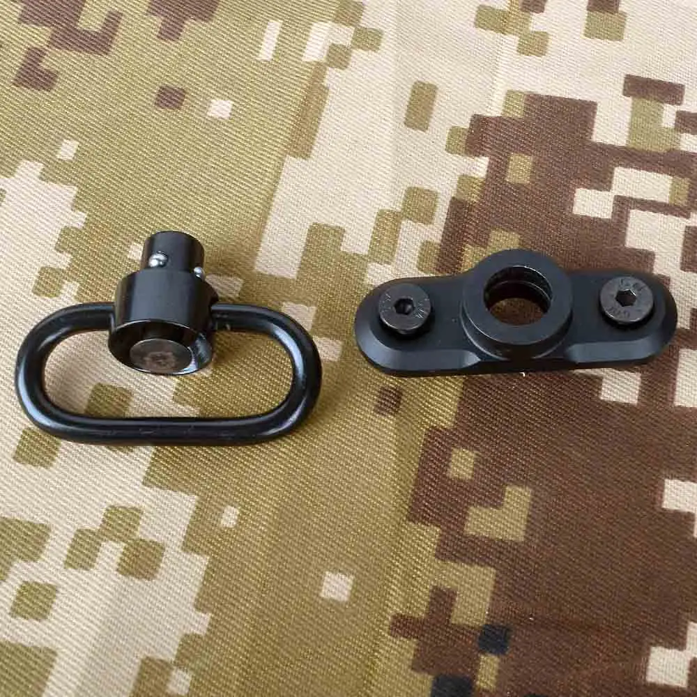 

M-lok QD Sling Swivel Stud Mount Adapter For M Lok Rail Quick Release Mount Tools Kit Hunting Outdoor Sports Mount