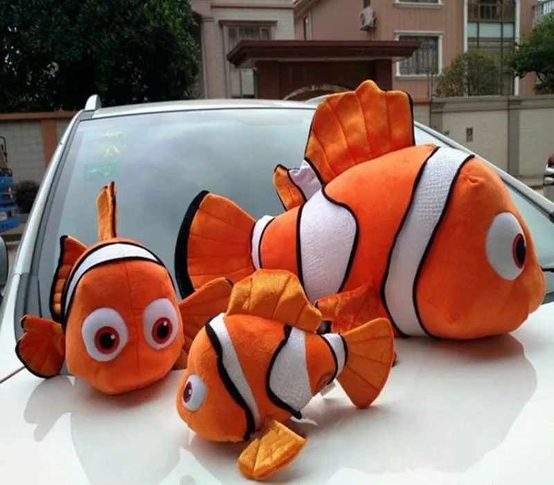 1Pcs Disney Movie Finding Nemo 2 Cartoon NEMO DORY Plush Stuffed Toy Dolls