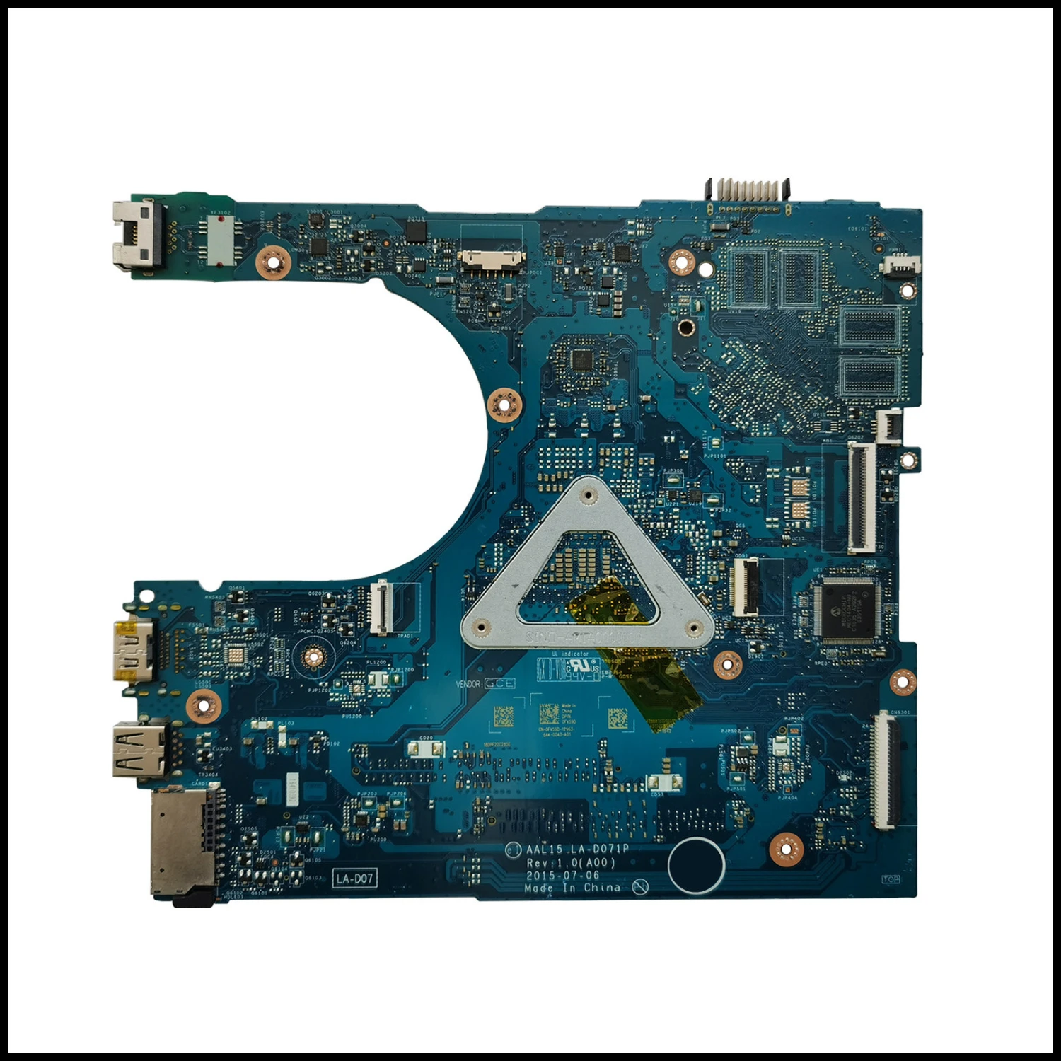 Высокое качество CN-0FV59D для Dell Inspiron 5559 материнская плата ноутбука AAL15 LA-D071P SR2EY I5-6200U