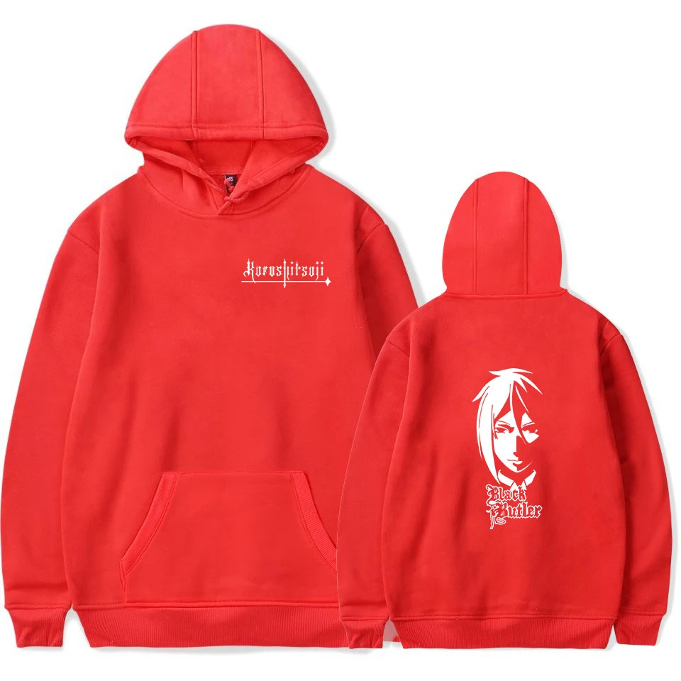 

2020 New Arrival Black Butler Hoodies Men/Women Fashion Casual Autumn Winter Anime Hoodie Print Sweatshirts Pullover