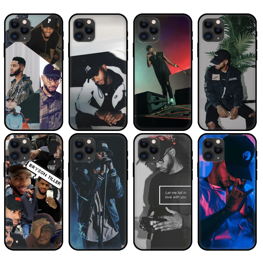 Черный чехол из ТПУ для iphone 5 5s se 6 6s 7 8 plus x 10, чехол для iphone XR XS 11 pro MAX, чехол Bryson культиватор