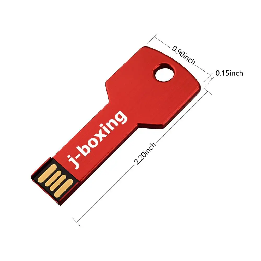 Металлический USB флеш накопитель в форме ключа 16 ГБ|USB флэш-накопители| |