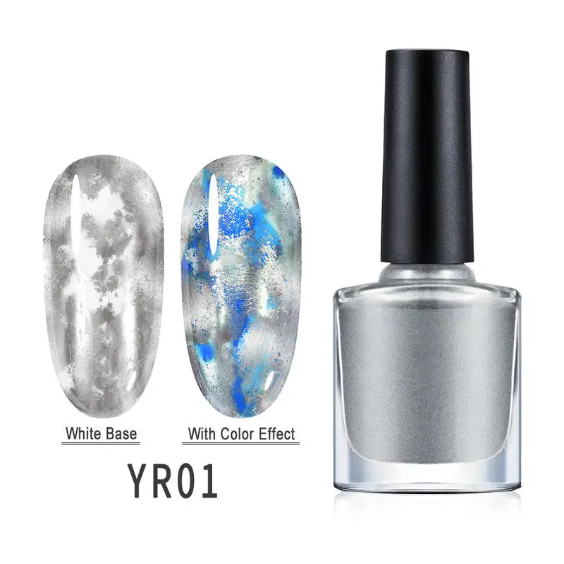 Гель лак для ногтей Elite99 10 мл быстро высыхающий металлический цвет жидкий