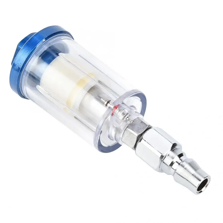 1/4" Thread Scratch Mini Air Pressure Regulator Gauge In-Line Water Oil Trap Filter Separator for most spray guns | Инструменты