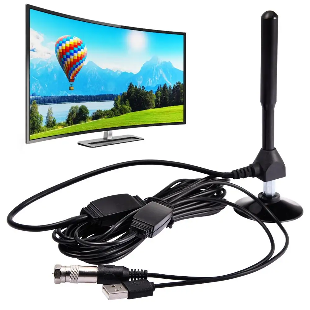 

Комнатная антенна с усилением 4K, цифровая антенна для HDTV 1180 миль с HD 1080P DVB-T2 Freeview TV для местных каналов вещания