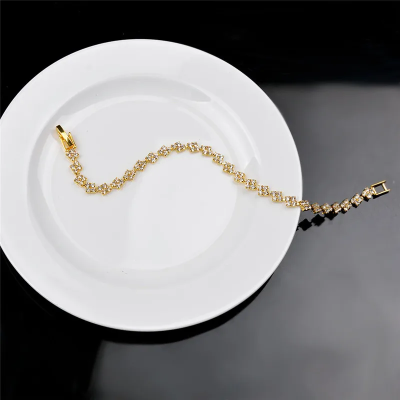 Новый Модный женский браслет в римском стиле браслеты с кристаллами подарки