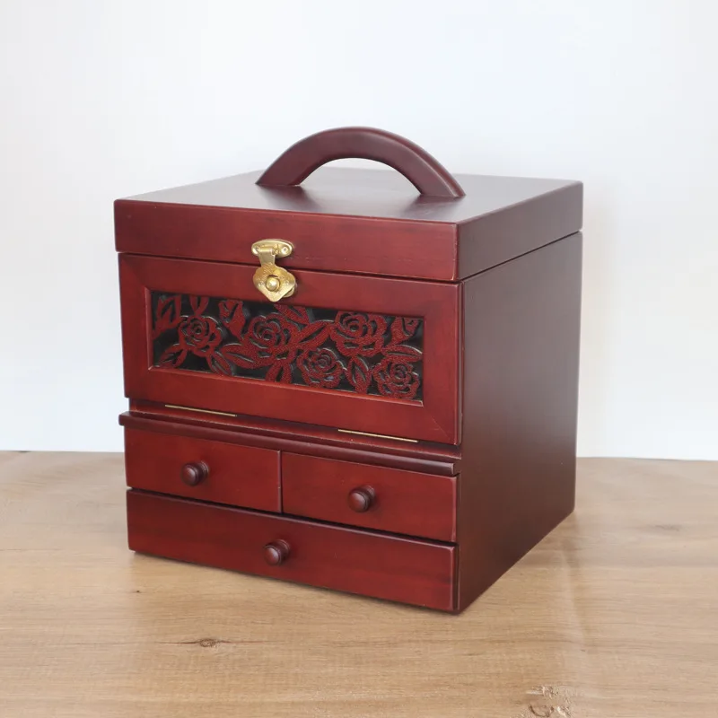 Косметическая коробка для хранения мусора рабочего бытовой большой емкости