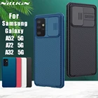 Защитный чехол NILLKIN для камеры Samsung A72, A52, A32, 5G, Матовый Жесткий Чехол