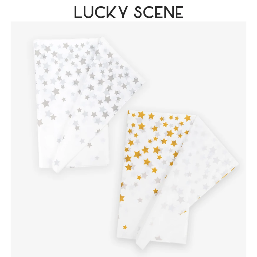 

Plastic Gold Silver Star Print Plastic Table Cloth Disposable Table Linen for Wedding Party Birthday Celebration S01065